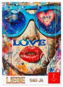 Cover-Bild zum Titel 'Liebe - sag ja (Wandkalender 2026 DIN A2 hoch), CALVENDO Monatskalender' von 'Peter Roder'