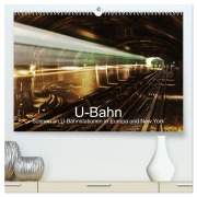 Cover-Bild zum Titel 'U-Bahn - Szenen an U-Bahnstationen in Europa und New York (hochwertiger Premium Wandkalender 2026 DIN A2 quer), Kunstdruck in Hochglanz' von 'Christian Müller'