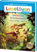 Cover-Bild zum Titel 'Leselöwen 2. Klasse - Gefahr im Schattenwald' von 'Michael Peinkofer'