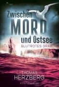 Cover-Bild zum Titel 'Blutrotes Grab' von 'Thomas Herzberg'
