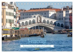Cover-Bild zum Titel 'Venedig - Romantische Stadt am Canal Grande (Tischkalender 2026 DIN A5 quer), CALVENDO Monatskalender' von 'Thomas Bugdoll'
