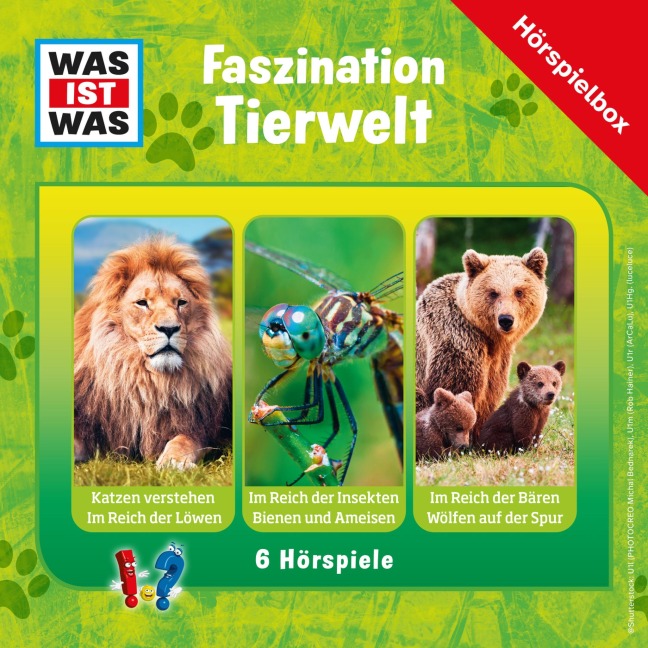 WAS IST WAS Hörspielbox: Faszination Tierwelt - Mariana Galyshyn, Heiko Klüh, Diventa Music, Andreas Scherren, J. J. Rezzuto