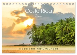 Cover-Bild zum Titel 'Costa Rica Dreams Tropische Naturwunder (Tischkalender 2026 DIN A5 quer), CALVENDO Monatskalender' von 'U-Do U-Do'
