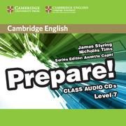 Cover-Bild zum Titel 'Cambridge English Prepare! Level 7 Class Audio CDs (3)' von 'James Styring, Nicholas Tims'