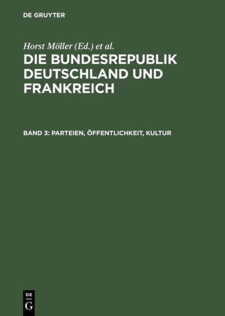 Parteien, Öffentlichkeit, Kultur - 