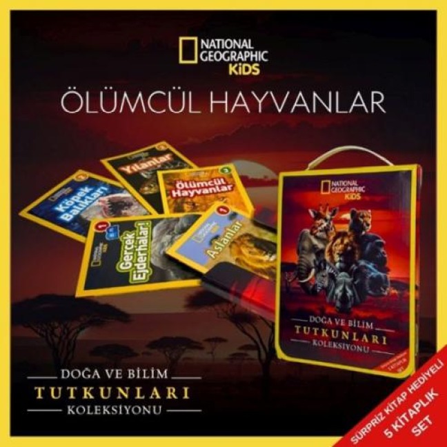 National Geographic Kids Ölümcül Hayvanlar Koleksiyonu - Kolektif