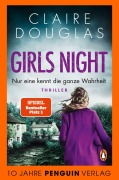 Cover-Bild zum Titel 'Girls Night - Nur eine kennt die ganze Wahrheit' von 'Claire Douglas'