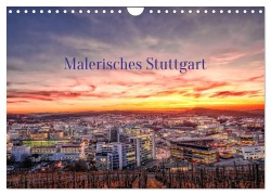 Cover-Bild zum Titel 'Malerisches Stuttgart (Wandkalender 2027 DIN A4 quer), CALVENDO Monatskalender' von 'Tom-Pic-Art'