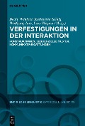 Cover-Bild zum Titel 'Verfestigungen in der Interaktion' von ''