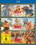 Cover-Bild zum Titel 'Asterix und das Geheimnis des Zaubertranks & Asterix im Land der Götter & Asterix und die Wikinger' von 'Alexandre Astier, René Goscinny, Albert Uderzo Alexandre Astier, Jean-Rémi François, Philip LaZebnik Jean-Luc Goossens'