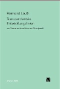 Cover-Bild zum Titel 'Transzendentale Entwicklungslinien von Descartes bis zu Marx und Dostojewski' von 'Reinhard Lauth'