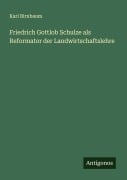 Cover-Bild zum Titel 'Friedrich Gottlob Schulze als Reformator der Landwirtschaftslehre' von 'Karl Birnbaum'