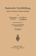 Cover-Bild zum Titel 'Statistische Urteilsbildung' von 'Hans Gebelein, Hans-J. Heite'