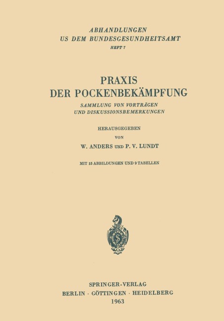 Praxis der Pockenbekämpfung - 