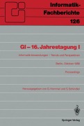 Cover-Bild zum Titel 'GI-16.Jahrestagung I' von ''