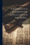 Cover-Bild zum Titel 'Grammatica Elementare Della Lingua Amariña...' von 'Ignazio Guidi'