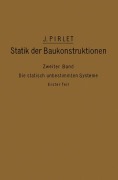 Cover-Bild zum Titel 'Kompendium der Statik der Baukonstruktionen' von 'J. Pirlet'