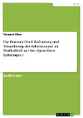 Cover-Bild zum Titel 'Das Bosman-Urteil. Bedeutung und Veränderung der Ablösesumme im Profifußball und im allgemeinen Spitzensport' von 'Vincent Klee'