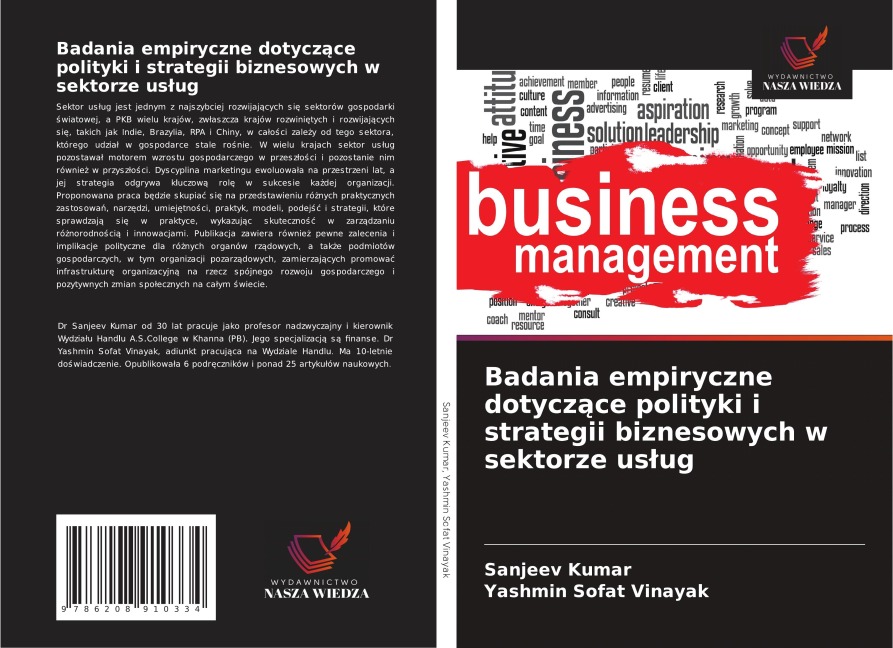 Badania empiryczne dotycz¿ce polityki i strategii biznesowych w sektorze us¿ug - Sanjeev Kumar, Yashmin Sofat Vinayak