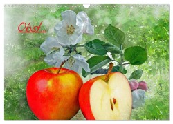 Cover-Bild zum Titel 'Obst (Wandkalender 2026 DIN A3 quer), CALVENDO Monatskalender' von 'Manfred Lutzius'