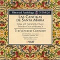 Cover-Bild zum Titel 'Las Cantigas de Santa Maria-Lieder & Instr.Musik' von 'M. /The Waverly Consort Jaffee'