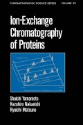 Cover-Bild zum Titel 'Ion-Exchange Chromatography of Proteins' von 'Shuichi Yamamoto, Kazahiro Nakanishi, Ryuichi Matsuno'