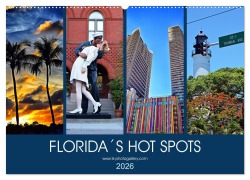 Cover-Bild zum Titel 'Florida Spots II (Wandkalender 2026 DIN A2 quer), CALVENDO Monatskalender' von 'Thomas Schroeder'
