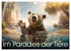 Cover-Bild zum Titel 'Im Paradies der Tiere (Wandkalender 2026 DIN A4 quer), CALVENDO Monatskalender' von 'Daniel Rohr'