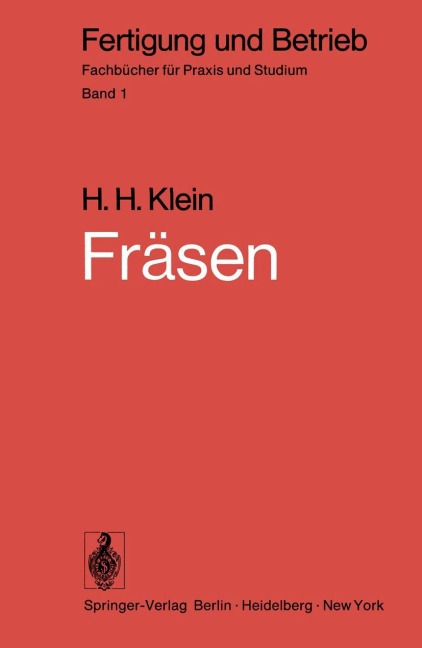 Fräsen - H. H. Klein