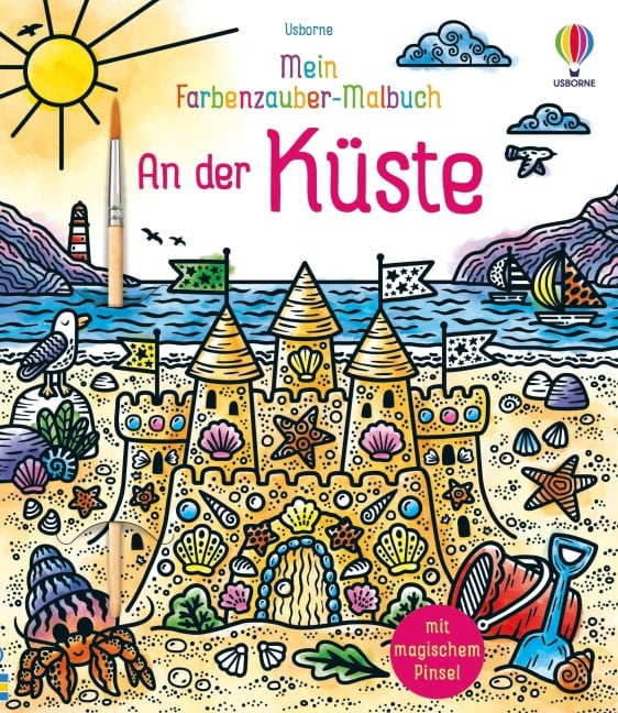 Mein Farbenzauber-Malbuch: An der Küste - Lizzie Cope