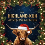 Cover-Bild zum Titel 'Der Highland-Kuh-Adventskalender' von 'Elias Schmitt'
