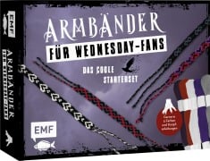 Cover-Bild zum Titel 'Armbänder für Wednesday-Fans knüpfen' von 'Catalina Yomayusa R.'