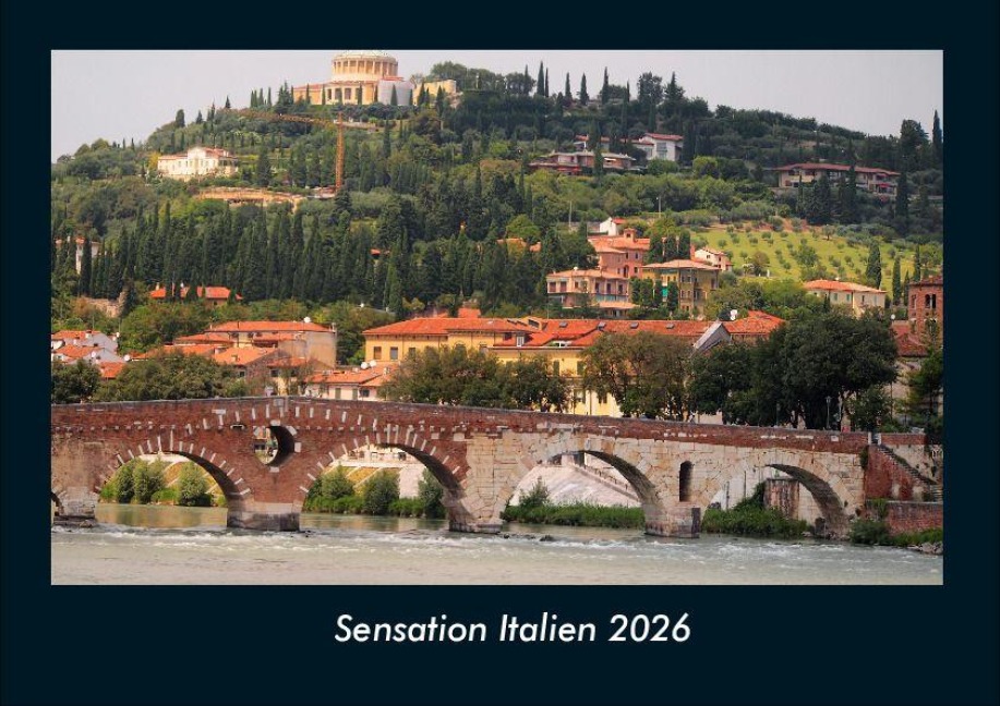 Sensation Italien 2026 Fotokalender DIN A4 - Tobias Becker