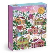 Cover-Bild zum Titel 'Joy Laforme Snowcap Village 1000 Piece Foil Puzzle' von ''