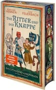 Cover-Bild zum Titel 'Der Ritter und der Knappe | Die elftausend Jungfrauen (Band 1 von 3)' von 'Bernhard Hennen, Sam Feuerbach'