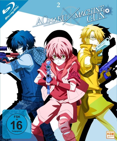 Aoharu x Machinegun - Kenji Konuta, Katelyn Barr, Asami Tachibana