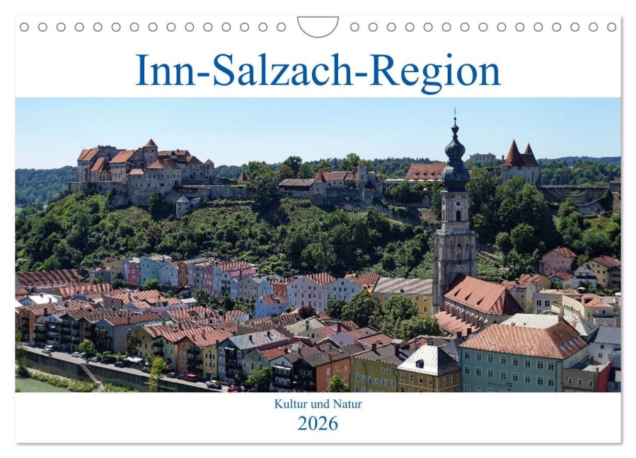 Inn-Salzach-Region - Kultur und Natur (Wandkalender 2026 DIN A4 quer), CALVENDO Monatskalender - Peter Balan