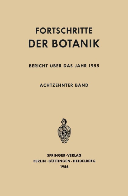 Bericht über das Jahr 1955 - Ernst Gäumann, Erwin Bünning