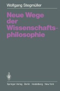 Cover-Bild zum Titel 'Neue Wege der Wissenschaftsphilosophie' von 'Wolfgang Stegmüller'