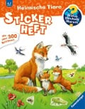 Cover-Bild zum Titel 'Wieso? Weshalb? Warum? Stickerheft: Heimische Tiere' von ''