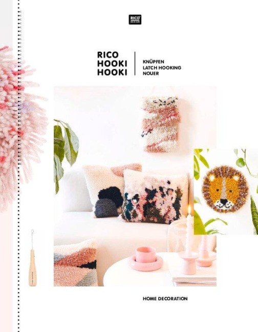 Rico Hooki Hooki, Publikation Knüpfen, 64 Seiten, 19 Modelle, 21x27cm - 