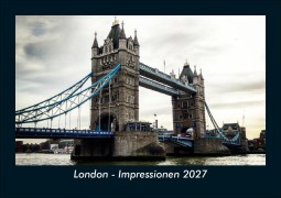 Cover-Bild zum Titel 'London - Impressionen 2027 Fotokalender DIN A5' von 'Tobias Schmitt, Kevin Heber'