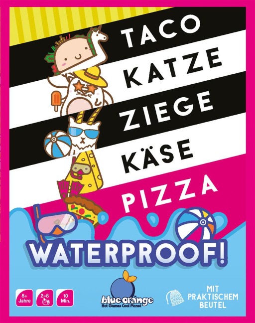 Taco Katze Ziege Käse Pizza Waterproof - Dave Campbell