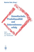 Cover-Bild zum Titel 'Umweltschutz, Produktqualität und Unternehmenserfolg' von ''