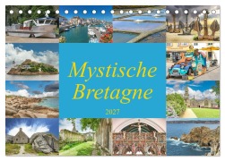 Cover-Bild zum Titel 'Mystische Bretagne (Tischkalender 2027 DIN A5 quer), CALVENDO Monatskalender' von 'Bodo Schmidt'