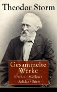 Cover-Bild zum Titel 'Gesammelte Werke: Novellen + Märchen + Gedichte + Briefe' von 'Theodor Storm'
