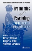 Cover-Bild zum Titel 'Ergonomics and Psychology' von ''