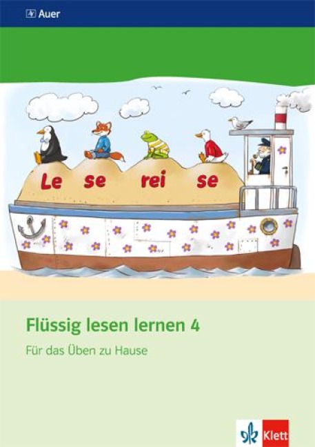 Flüssig lesen lernen / Arbeitsheft für das Üben zu Hause 4. Schuljahr - Gero Tacke