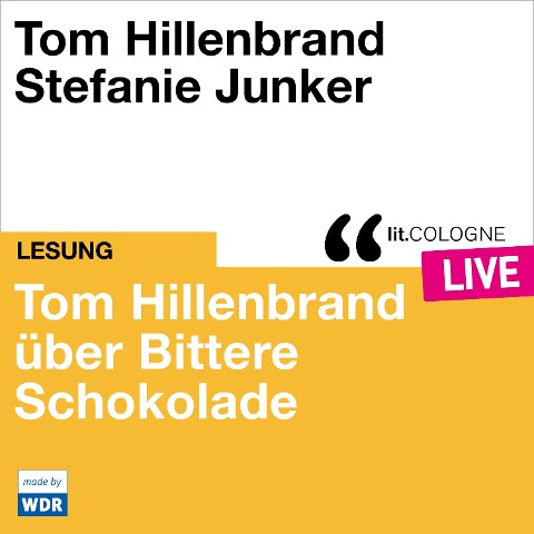 Tom Hillenbrand reicht uns bittere Schokolade - Tom Hillenbrand
