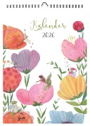 Wochenplaner Blumen 2026 - Silke Leffler